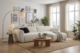 Kotna sedežna garnitura Solis