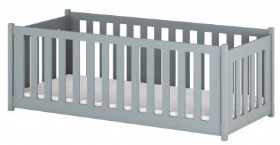 Lano - Otroška postelja Concept - 80x160 cm - Siva