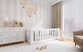 Otroška postelja Concept - 90x190 cm - Bela