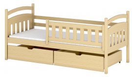 Otroška postelja Terry - 80x200 cm - Bor