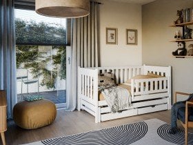 Dodatna pregrada V6 za otroško posteljo Kaja