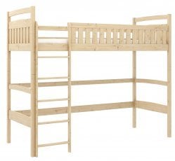 Etažna postelja Mia - 90x200 cm - bor