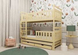 Pograd z dodatnim ležiščem Klara - 80x180 cm - bor