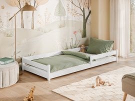 Otroška postelja Alis - 80x200 cm - bela