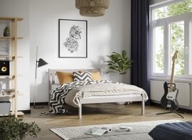 Postelja Teen - 120x200 cm - kašmir