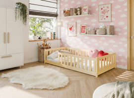 Otroška postelja Bella - 90x190 - bor