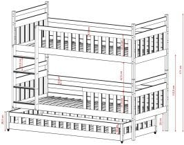 Lano - Dodatna pregrada za spodnje ležišče pograda Oliwia V3