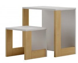 Komplet miza in stol Cube