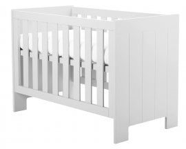 Otroška postelja Calmo - 60x120 cm - bela