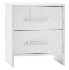 Nočna omarica Calmo - bela