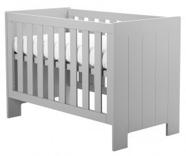 Otroška postelja Calmo - 60x120 cm - siva