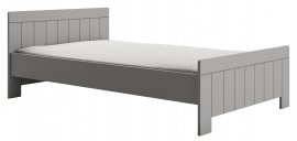 Otroška postelja Calmo - 120x200 cm - siva