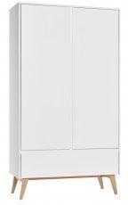 Garderobna omara Swing - bela