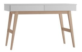 Visoka pisalna miza Swing - bela