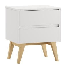 Nočna omarica Swing - bela