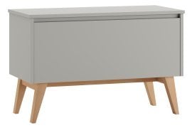 Škatla za igrače Swing - siva