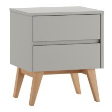 Nočna omarica Swing - siva