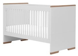 Otroška postelja Snap - 70x140 cm - bela