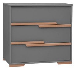 Komoda Snap - temno siva