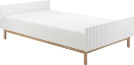 Postelja Miloo - 120x200 cm - bela