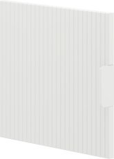 Dodatna vrata k knjižni omari široki Miloo - bela