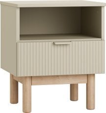 Nočna omarica Miloo - šampanjec