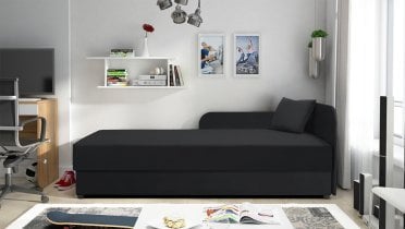 Sedežne garniture PKMebel - Kavč - postelja Toffi 107 - 90x195 cm