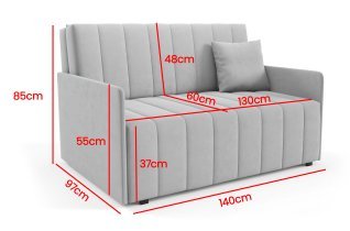 Sedežne garniture PKMebel - Trosed Neo III