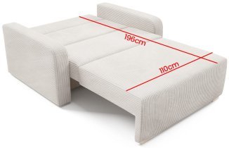 Sedežne garniture PKMebel - Dvosed Ness II