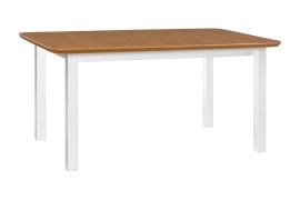 Raztegljiva jedilna miza Wenus 5 S - bela/hrast