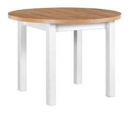 Raztegljiva jedilna miza Poli 4 - bela/wotan