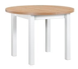 Raztegljiva jedilna miza Poli 4 - bela/artisan