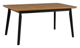 Raztegljiva jedilna miza Oslo 8 - črna/hrast