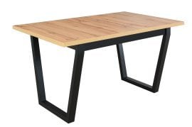 Raztegljiva jedilna miza Ikon 2 - črna/artisan