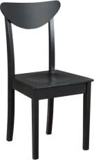 Jedilniški stol Hugo 3 D - črn