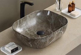 Umivalnik Kimic Grey Stone 50