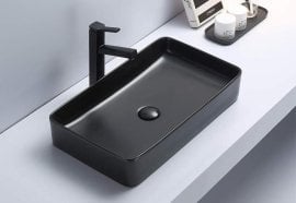 Umivalnik Kimic Square 60 Black