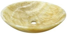 Umivalnik Yellow Onyx Marmor