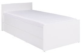 Postelja Cosmo C08 - 90x200 cm - bela