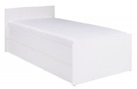 Postelja Cosmo C15 - 90x200 cm - bela 