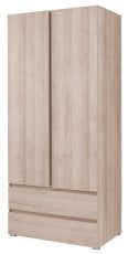 Garderobna omara Cosmo C02 - hrast sonoma