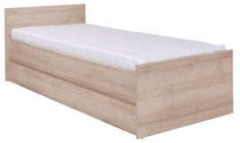 Postelja Cosmo C08 - 90x200 cm - hrast sonoma