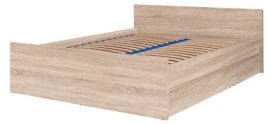 Postelja Cosmo C14 - 140x200 cm - hrast sonoma