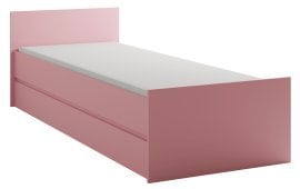Postelja Cosmo C08 - 90x200 cm - roza