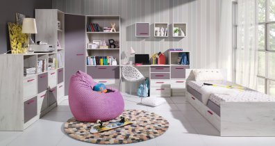 Maridex - Postelja s predali Rest R16 - 90x200 cm