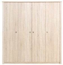 Garderobna omara Finezja F04 - hrast sonoma