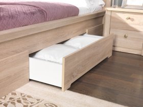 Maridex - Postelja Finezja F10 - 140x200 cm - hrast sonoma