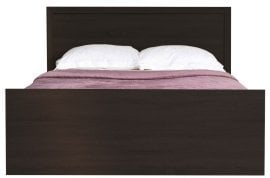 Postelja Finezja F21 - 160x200 cm - hrast sonoma čokolada
