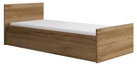 Postelja Maximus M28 - 80x200 cm - hrast catania
