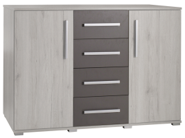 Komoda Dione D03 - norveški bor/siva